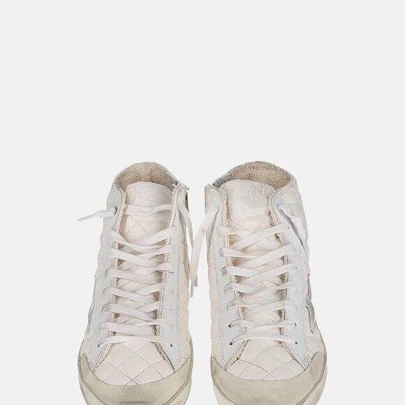 Golden Goose Francy Quilted High-Top Sneakers - Size 37 - Picture 3 of 5